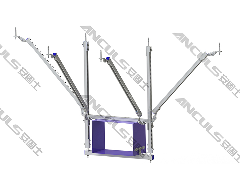 矩形風管側向及縱向支撐 抗震支架